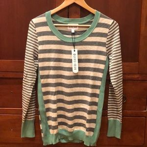 Olive + Oak striped sweater